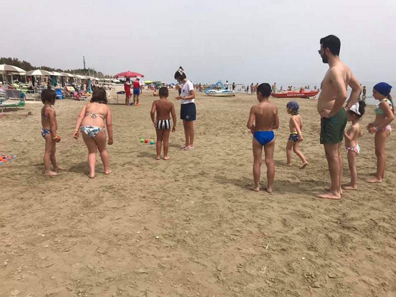 Giochi in spiaggia